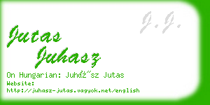 jutas juhasz business card